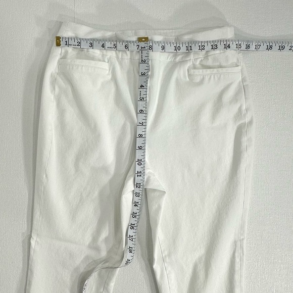 Soft surroundings white pants size M - Picture 5 of 9